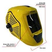 Careta proteccion ultra visibilidad celda solar Parazzini BUMBLEBI