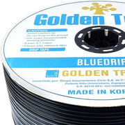 Cinta BlueDrip 5/8" calibre 6 mil (0.15 mm espesor) 1.0 lph @20 cm (1.0 bar) - rollo de 3050 m Golden Tree BL015-100-20-3050 - Bioaplicaciones