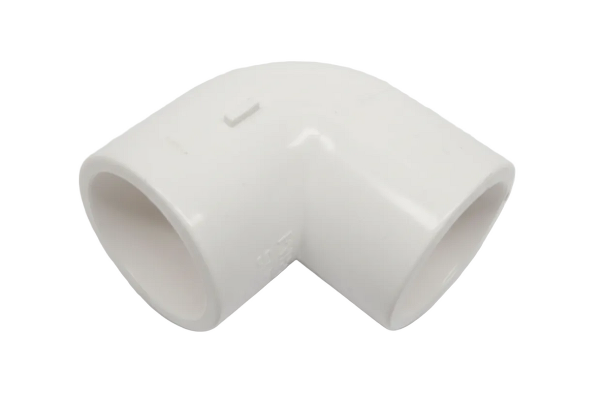 Codo 90° x 1/2" PVC cedula 40 (cementar) - caja con 400 piezas uso exclusivo agricola Parazzini M02.05 - Bioaplicaciones