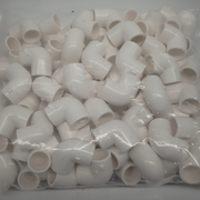 Codo 90° x 3/4" PVC cedula 40 (cementar) - caja con 220 piezas uso exclusivo agricola Parazzini M02.75 - Bioaplicaciones