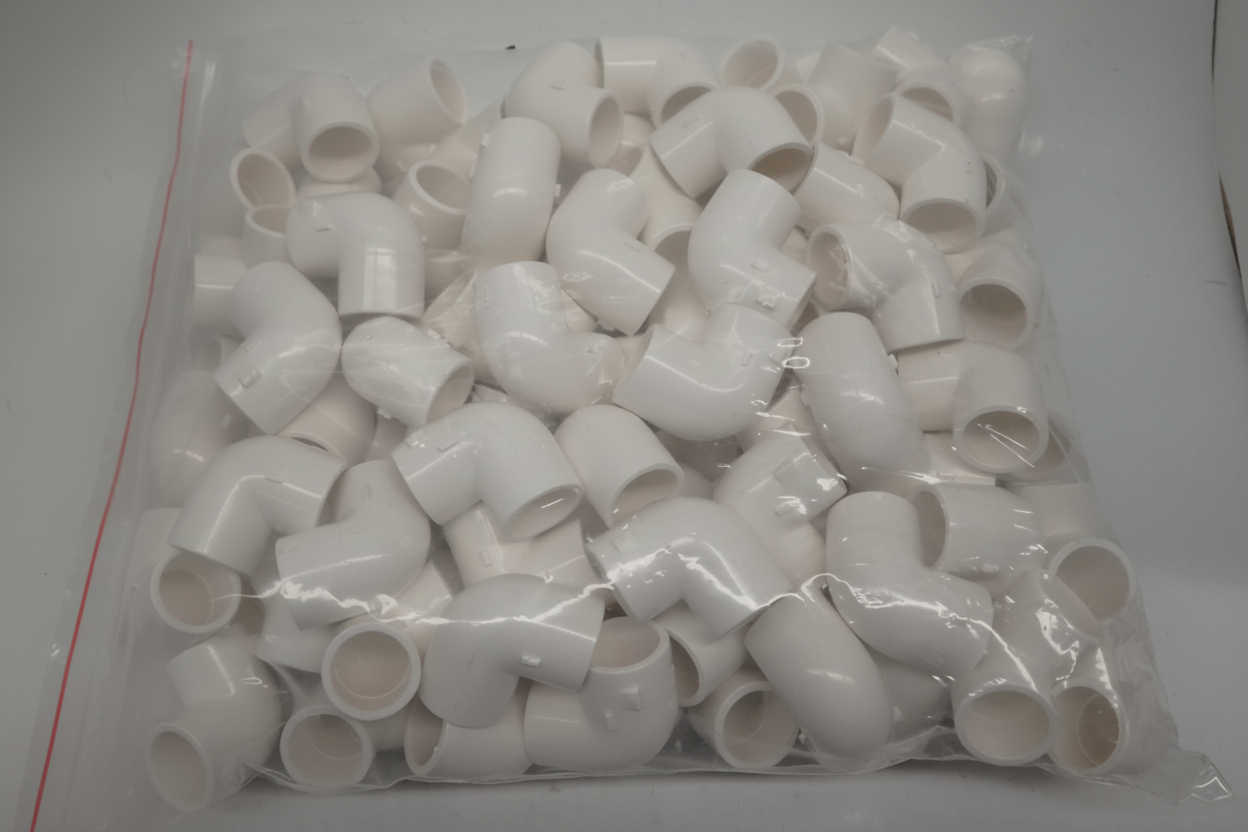 Codo 90° x 3/4" PVC cedula 40 (cementar) - caja con 220 piezas uso exclusivo agricola Parazzini M02.75 - Bioaplicaciones