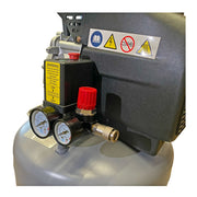 Compresor 3 hp 80 lts con doble conexión rapida kit de manguera y pistola de gravedad Power Hunt COMPHKIT80L - Bioaplicaciones