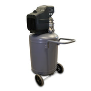 Compresor 3 hp 80 lts con doble conexión rapida kit de manguera y pistola de gravedad Power Hunt COMPHKIT80L - Bioaplicaciones