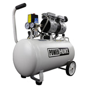 Compresor 50 lts doble conexión rapida con bomba libre de aceite Power Hunt CP50SA