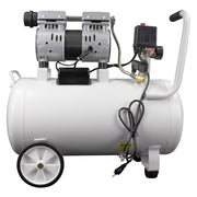 Compresor 50 lts doble conexión rapida con bomba libre de aceite Power Hunt CP50SA