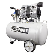 Compresor 50 lts doble conexión rapida con bomba libre de aceite Power Hunt CP50SA