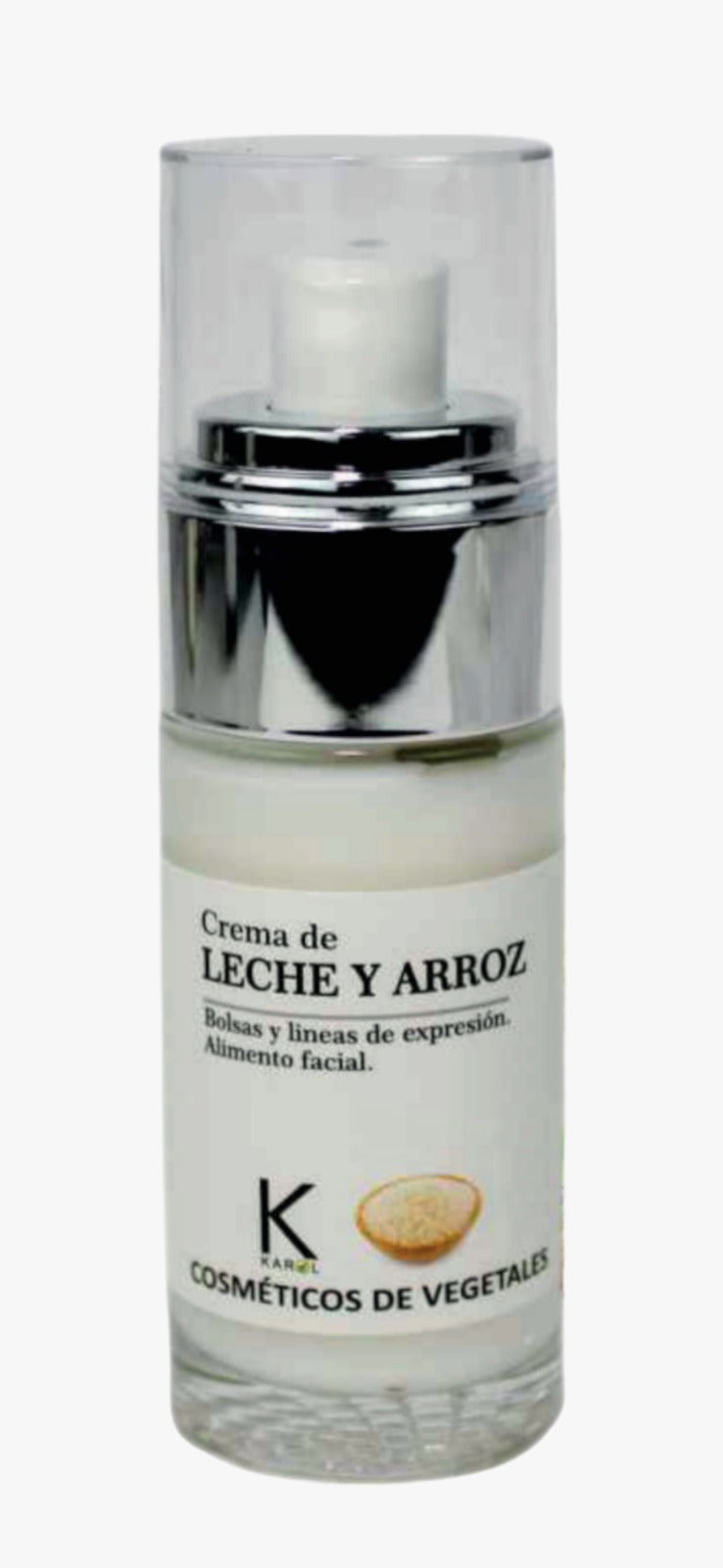 CREMA FACIAL DE LECHE Y ARROZ