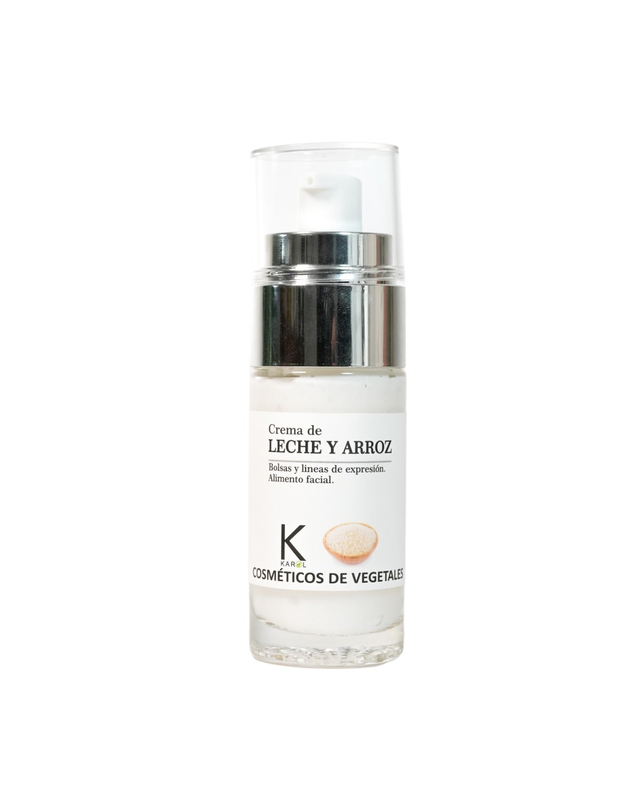 CREMA FACIAL DE LECHE Y ARROZ