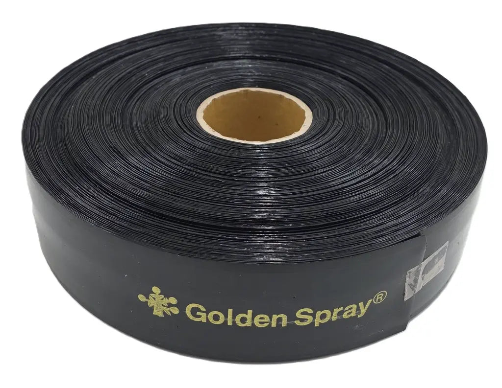Manguera GoldenSpray D-3 1.5" diámetro (0.30 mm espesor) 220lpm (1.0 bar) - rollo de 100 m Golden Tree GSD3-030-080-100 - Bioaplicaciones