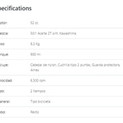 Desbrozador recto 52 cc Kawashima DKY52K - Bioaplicaciones