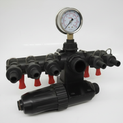 Distribuidor de 5 salidas con regulador Parazzini FPF5