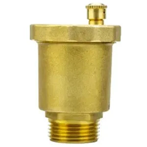 Válvula eliminadora de aire 150 PSI cuerpo de latón forjado Marca RUD FIG. EXB de 1/2"