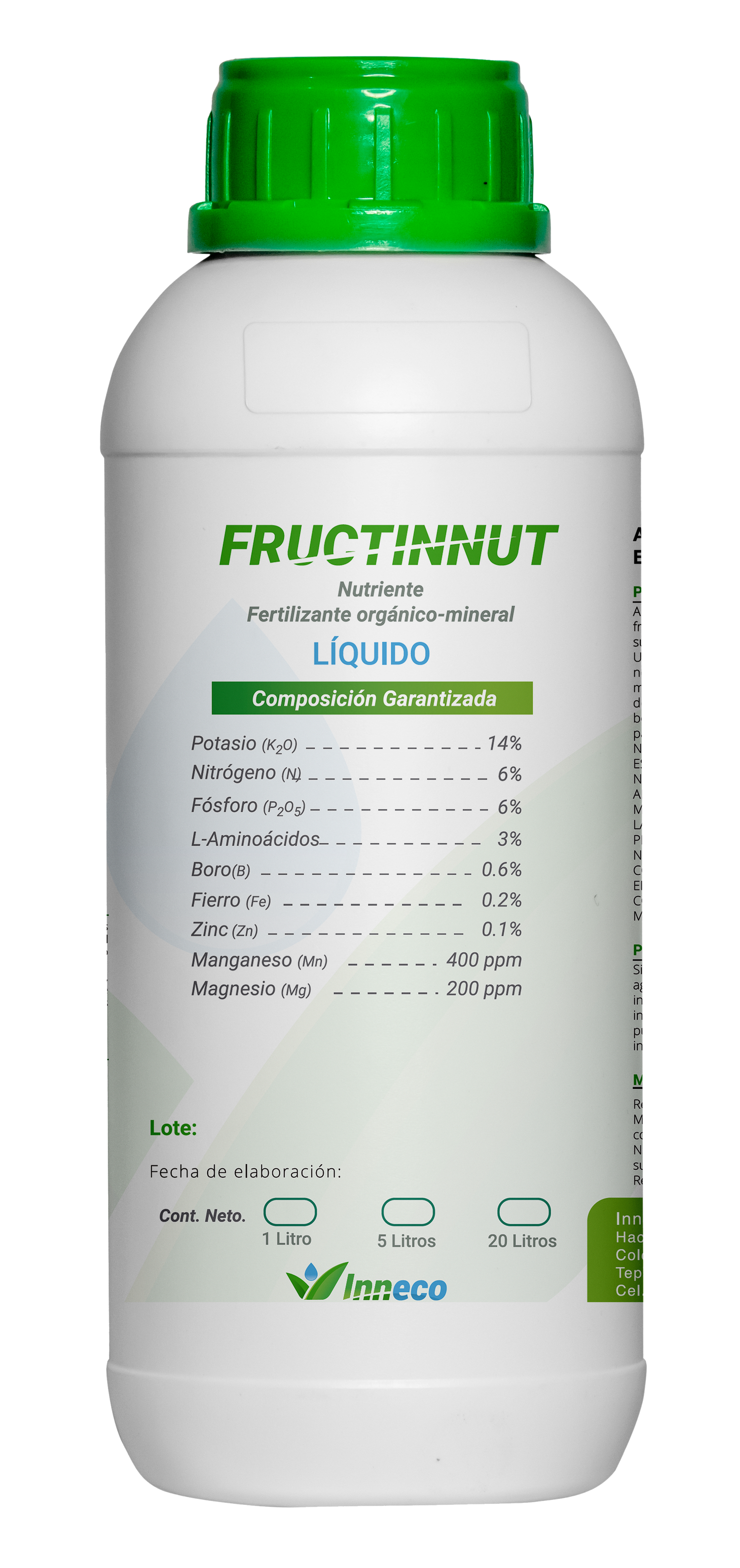 Fructinnut Corrector de deficiencias (para Engorde) - 1 L