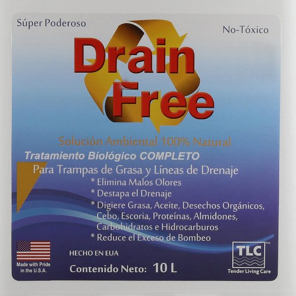 DRAIN FREE - LIMPIEZA DE TRAMPAS DE GRASA - Bioaplicaciones