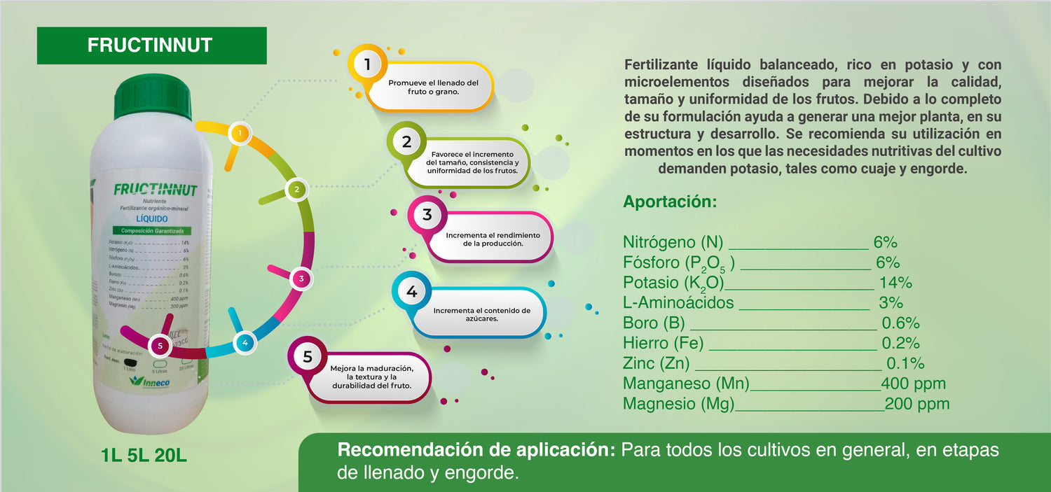 Fructinnut Corrector de deficiencias (para Engorde) - 1 L