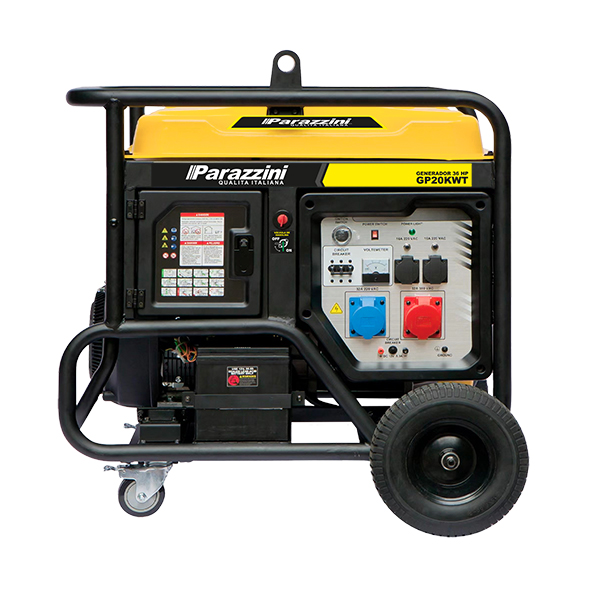 Generador Parazzini 36 hp V - Bicilindrico encendido eléctrico 20,000 W