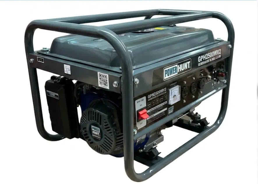 Generador Power Hunt 2.5kW 110/220V 22A - Motor 212cc Alto Rendimiento Power Hunt GPH2500WV2