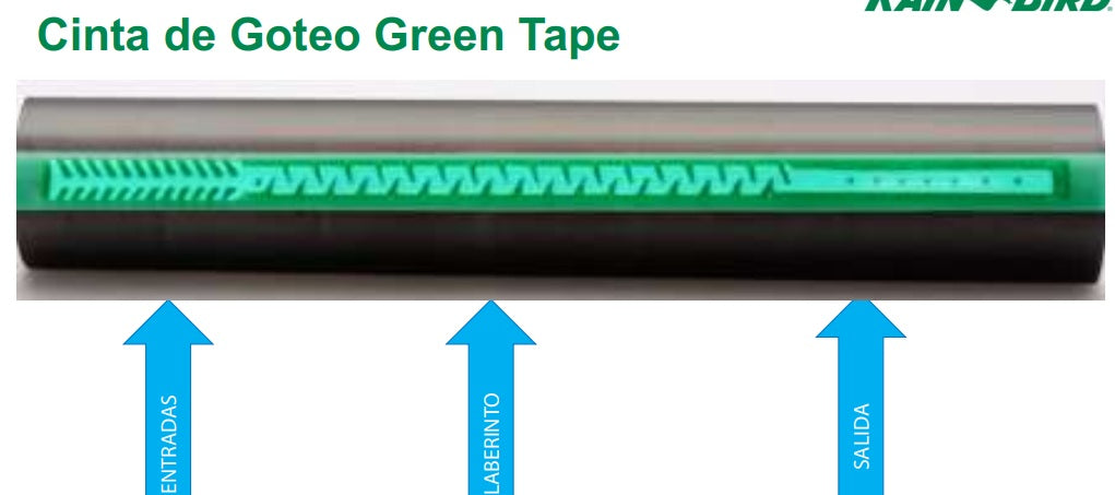 GRITX PC 16MM (0.54IN ID) 35MIL, 1.2.LPH EMITTER, 20CM SPACING, 1000FT COIL