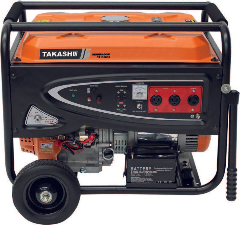 Generador Takashi 13 hp encendido manual 5000 W