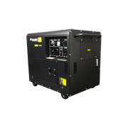 Generador 13 hp Diesel 4 tiempos encendido electrico 7000 W Parazzini GP137000D