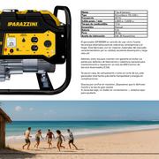 Generador Parazzini 3000W 7HP 4T Parazzini GP3000M