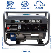 Generador de MAX 3000W Power Hunt GPH3000W - Bioaplicaciones