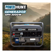 Generador de MAX 3000W Power Hunt GPH3000W - Bioaplicaciones