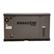 Generador estacionario a gas LP de 22 Kw (no incluye bateria) - Monofasico Parazzini Pro GH26000E-AM
