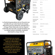 Generador inverter 19 hp 9500 w  Parazzini GPIDJI9500 - Bioaplicaciones