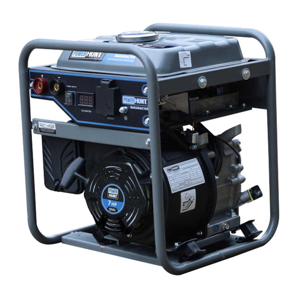 Generador soldador inverter 150A Power Hunt BAKARAC150