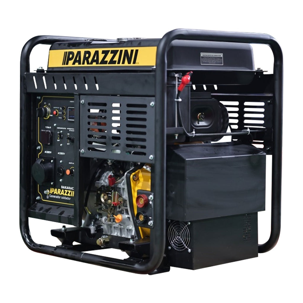 Generador soldador inverter 250A- Diesel. Parazzini BAKARAC300