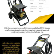 Hidrolavadora Pro 110 -120 V Monofasica Parazzini HPP110V - Bioaplicaciones