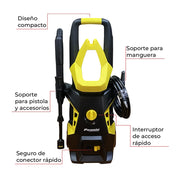 Hidrolavadora eléctrica 2030 Psi Parazzini HPULTRA1800 - Bioaplicaciones