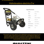 Hidrolavadora electrica 3 w Parazzini Pro HPPE4 - Bioaplicaciones