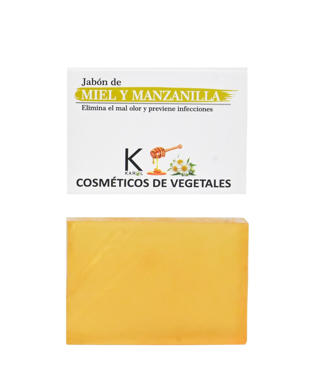 JABÓN DE MIEL Y MANZANILLA