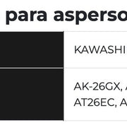 Lanza 3 salidas para aspersor motorizado Kawashima SG-503