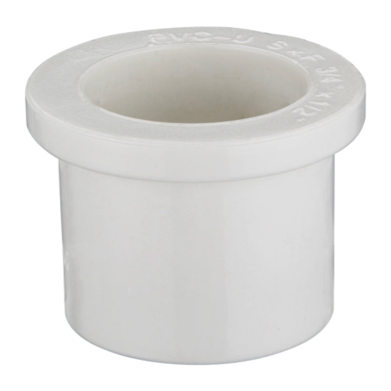 Reducción bushing 3" x 1-1/2" PVC cedula 40 (espiga x cementar) - 1 pieza - Parazzini