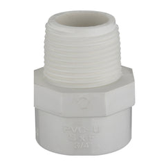 Adaptador macho 4" PVC cedula 40 (cementar x rosca macho) - 1 pieza - Parazzini