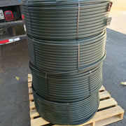 GREEN STRIPE TUBING 16MM (0.540IN ID) 45MIL, 1000FT COIL, WHITE - Bioaplicaciones