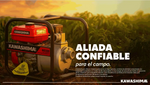 Bomba de alto caudal 2" 7.5 HP aluminio 30 m 32 m³/h Kawashima BK7.520 - Bioaplicaciones