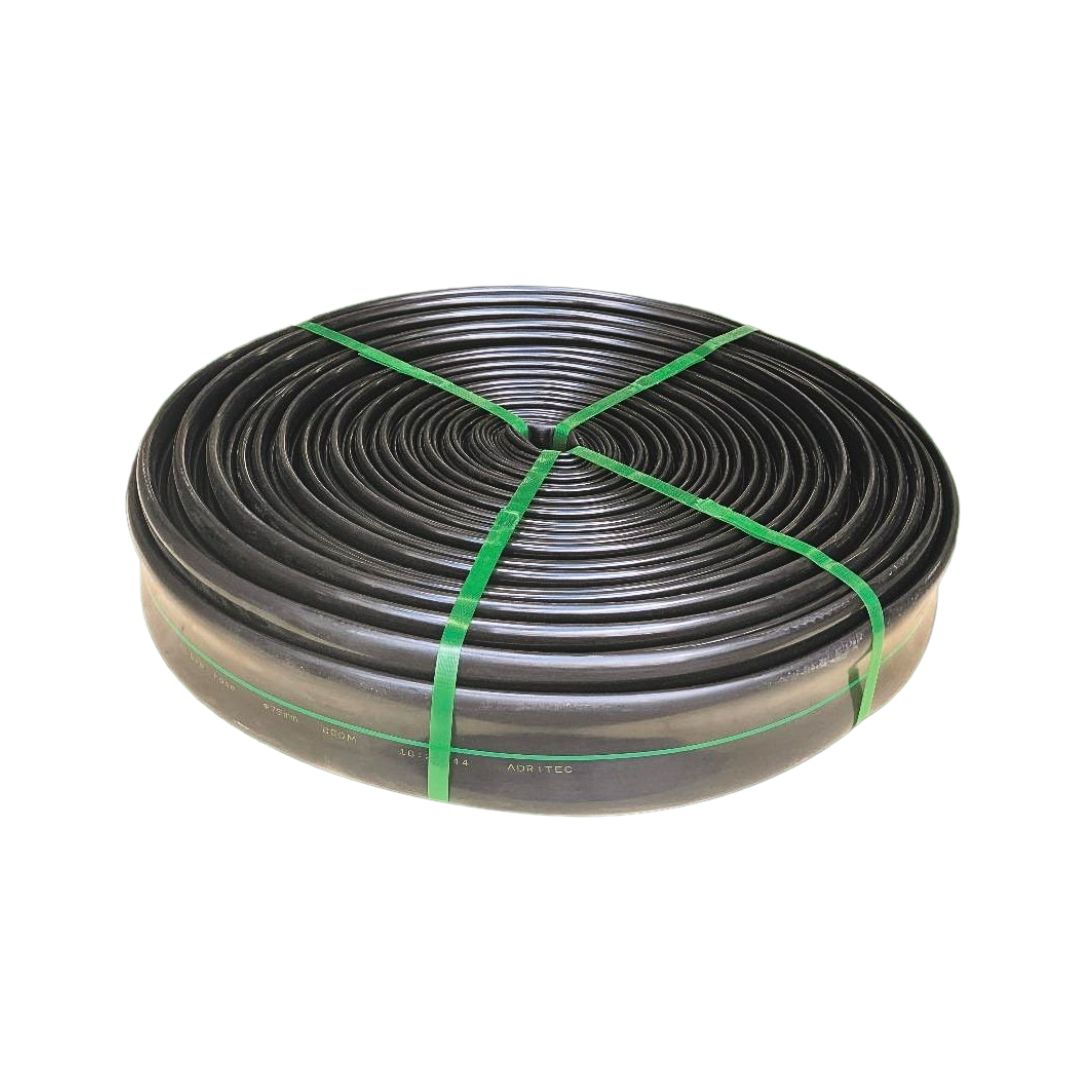 Oval hose 3 pul, 2 bar, rollo 61m c/ linea verde