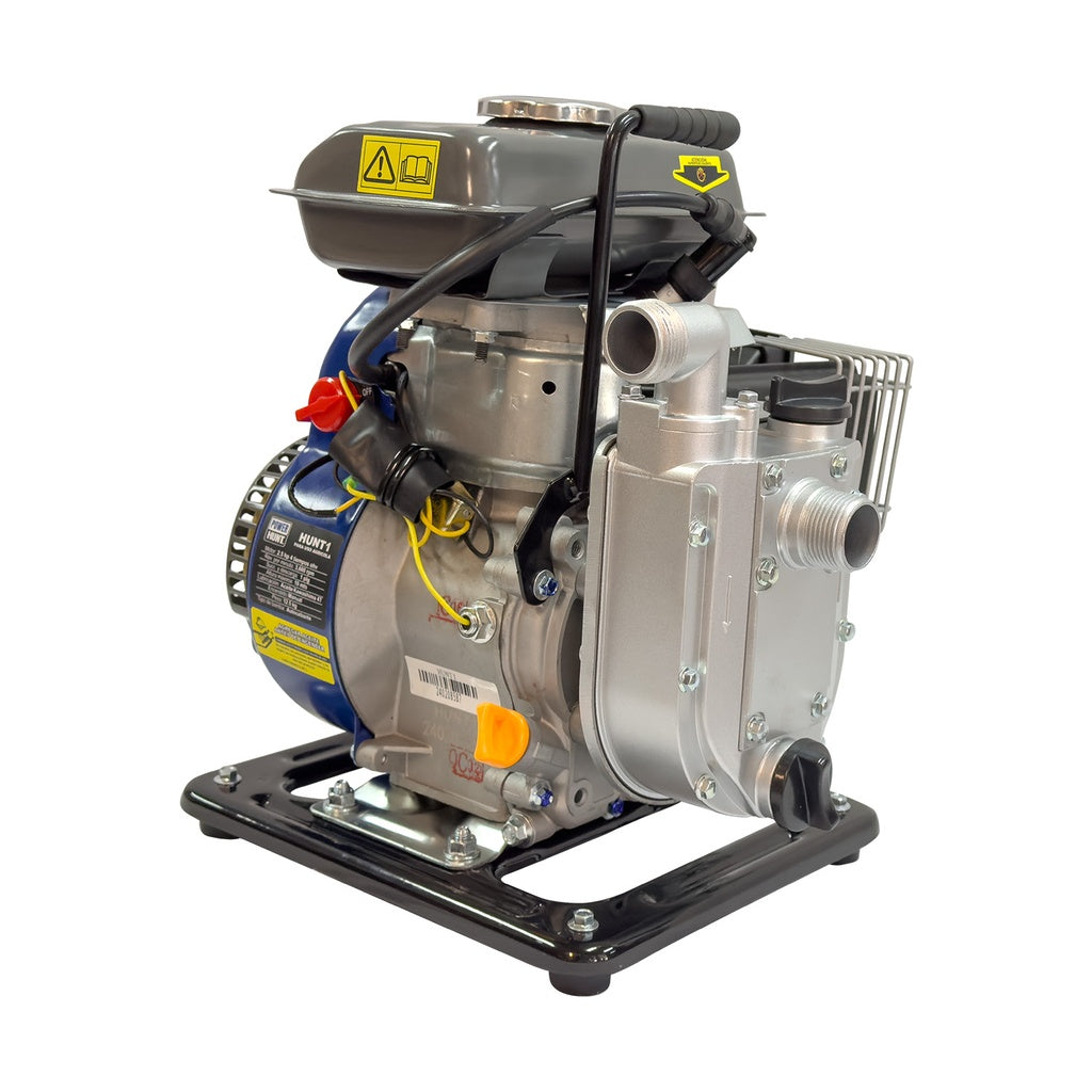 Motobomba 2.5 hp 4 tiempos ohv autocebante 1 pulg Power Hunt HUNT1