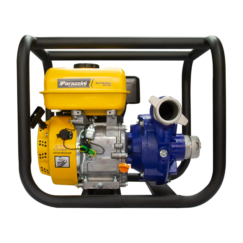 Motobomba 7 hp 4 tiempos ohv centrifuga 2 pulg Parazzini BP720C