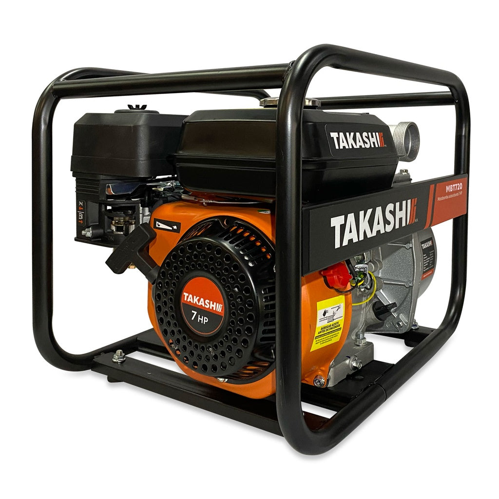 Motobomba 7 hp 4 tiempos autocebante 2 pulg Takashi MBT720 - Bioaplicaciones