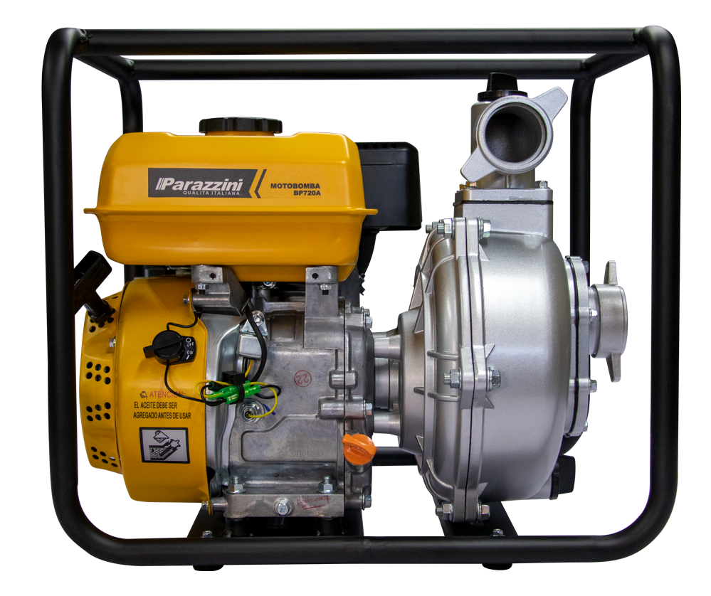 Motobomba 7 hp 4 tiempos ohv alta presion 2 pulg Parazzini BP720A