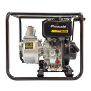Motobomba 7 hp diesel autocebante  3 pulg con encendido eléctrico Parazzini BP730D - Bioaplicaciones