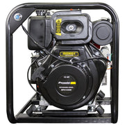 Motobomba 13 hp diesel centrifuga 4 pulg con arranque eléctrico y manual Parazzini BPC1340D - Bioaplicaciones