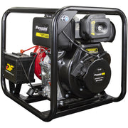 Motobomba 13 hp diesel centrifuga 4 pulg con arranque eléctrico y manual Parazzini BPC1340D - Bioaplicaciones