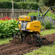Motocultor compacto 7.5 HP banda uso ligero Parazzini HULIGAN01