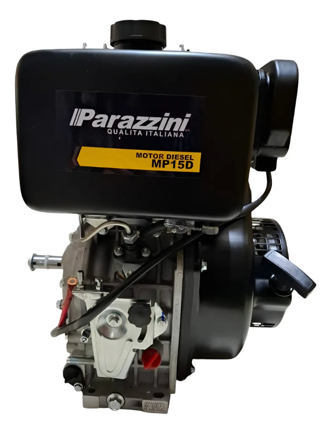 Motor diesel 15 hp con arranque electrico Parazzini MP15D